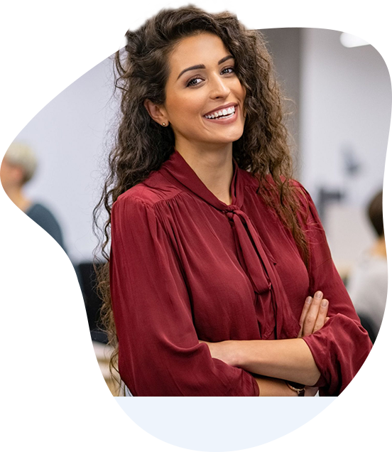 Professional woman representing ROI online marketing agency in Delhi NCR