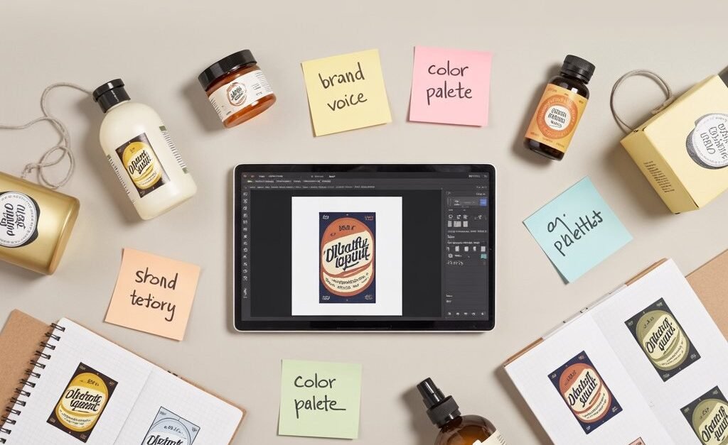 top label designing services