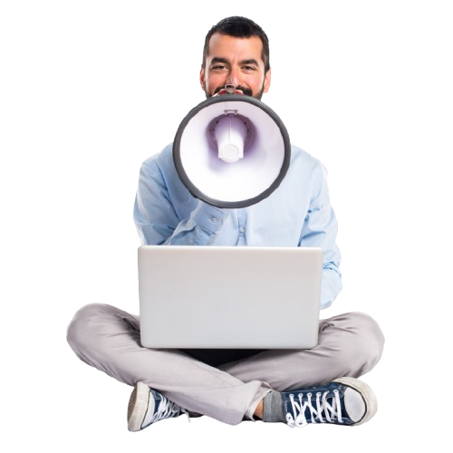 Professional at work representing best PPC management companies, creating high-impact ad campaigns with focused strategy and bold communication