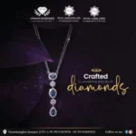 Luxury diamond jewellery creative for Divya Laxmi Jeweller, featured in our branding project showcase to reflect timeless elegance and craftsmanship.