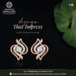 Kanishq Jewellers creative from order generation projects featuring elegant gold and diamond earrings designed to captivate buyers.