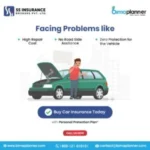 SS Insurance visual addressing real vehicle ownership challenges, encouraging smarter protection plans for peace of mind on the road.